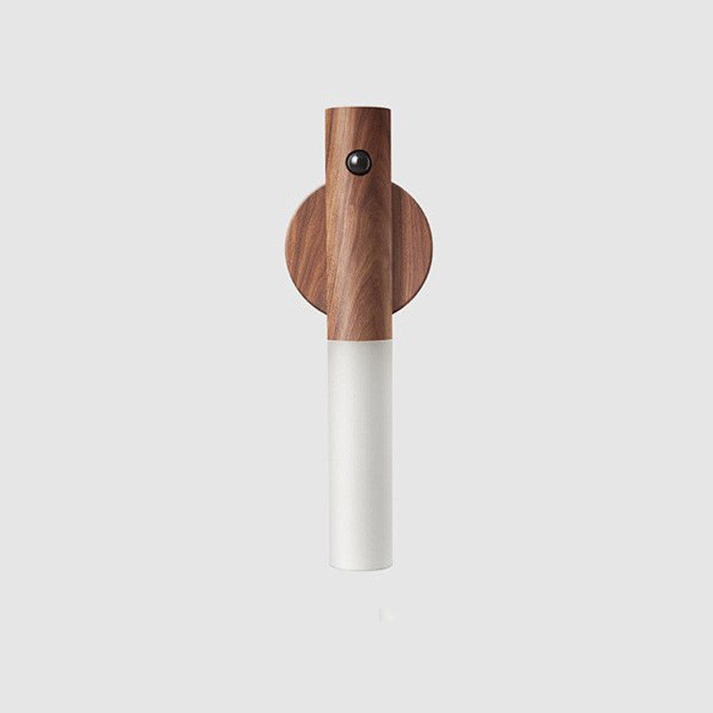 Motion Sensor Wall Light for Hands-Free Illumination with Magnetic Installation