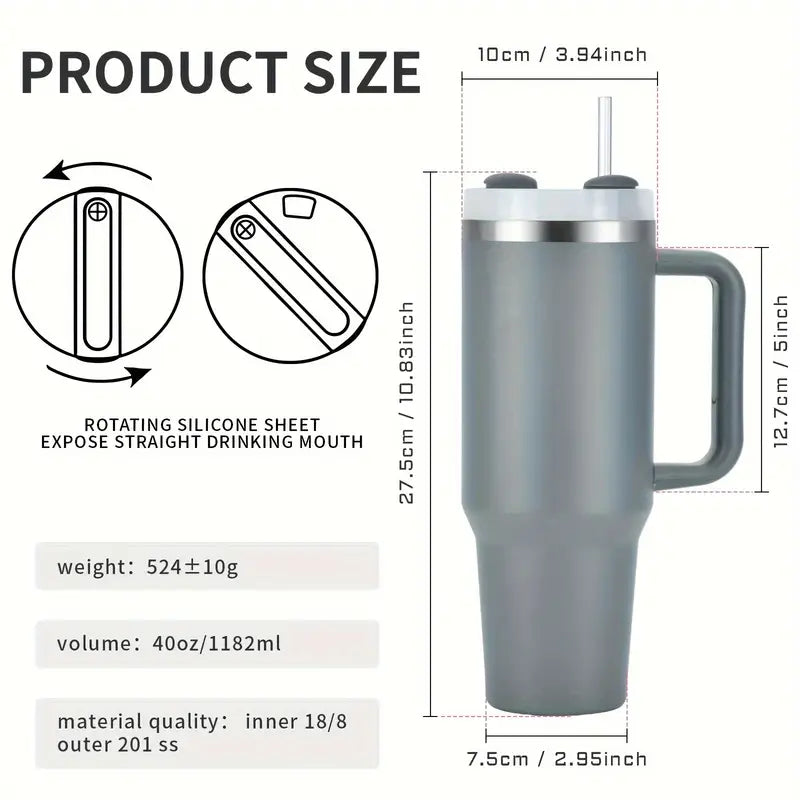 Meet Your Forever Thirst Buster: The 40oz Tumbler That Actually Gets You