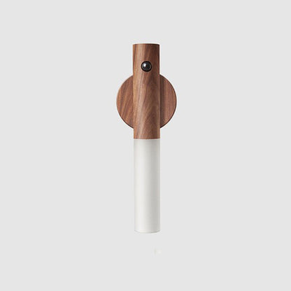 Motion Sensor Wall Light for Hands-Free Illumination with Magnetic Installation